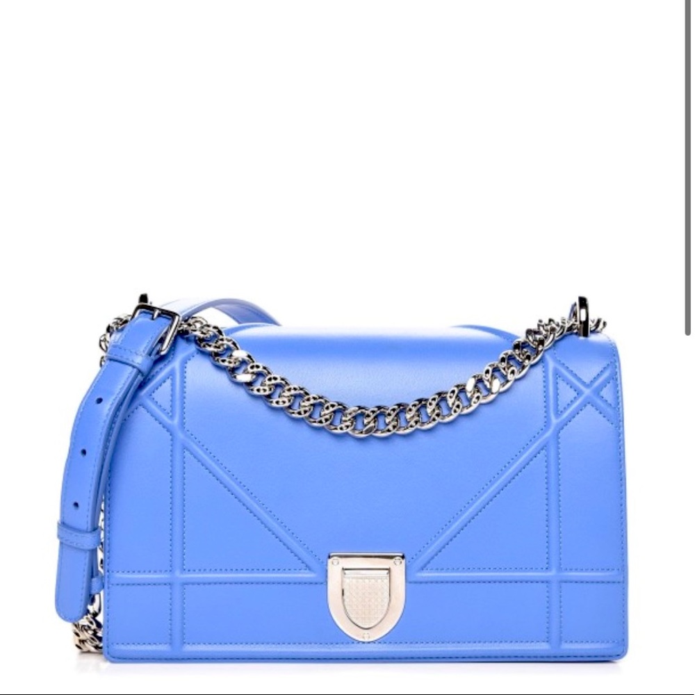 SOLD DIOR Lambskin Diorama bag - Medium